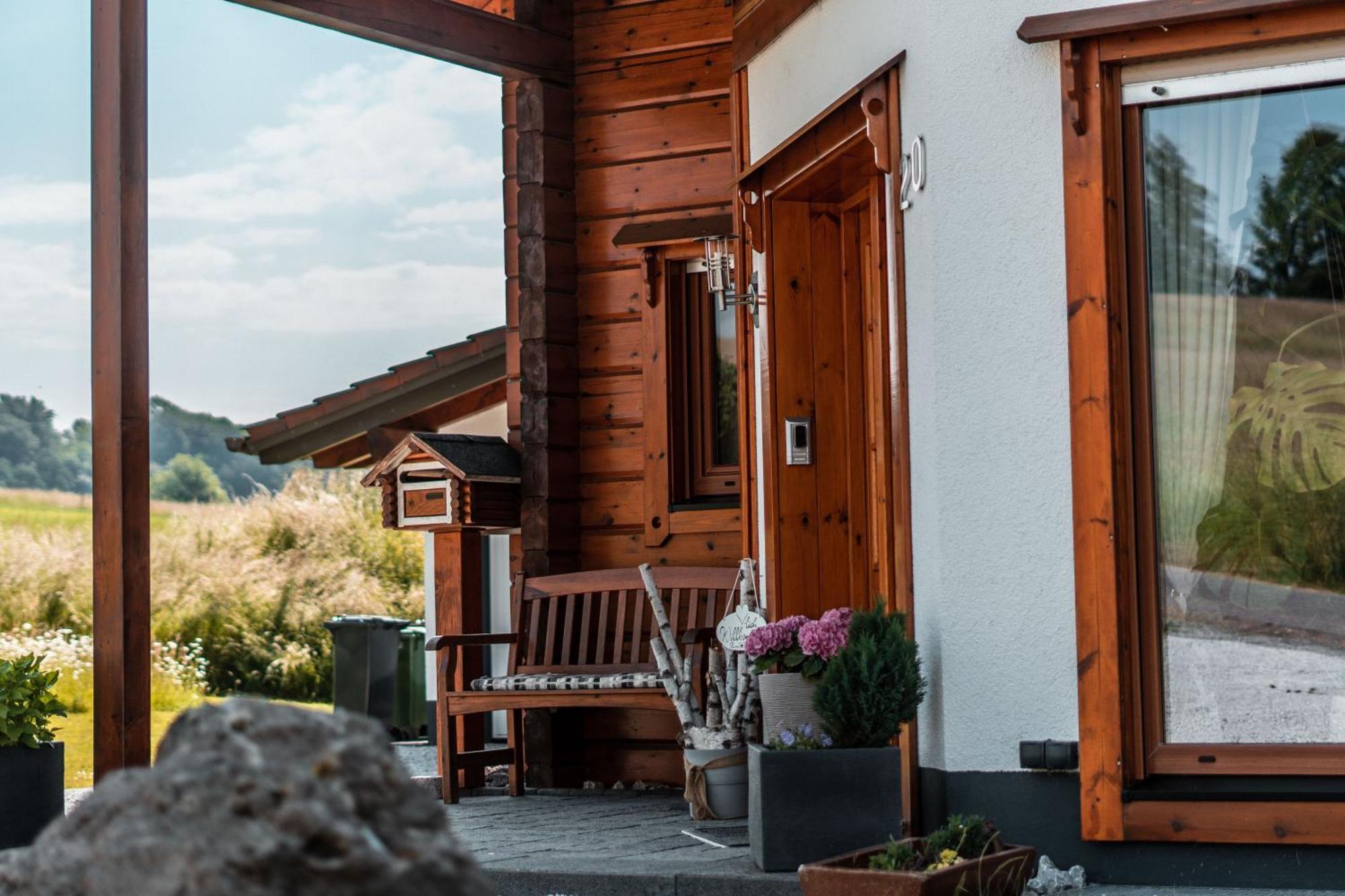 Steewer Landhaus Gemuetliche Ferienwohnung Bis 6 Pers In Ruhiger Ortsrandlage Stebach Eksteriør billede